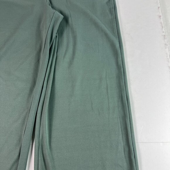 Halara Flex Pants Women's 29x30* High Waisted Straight Green Stretch Work Tag M - Picture 3 of 16